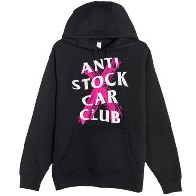 Jdm Goods Anti Stock Car Club Canceled Logo Premium Pullover Hoodie