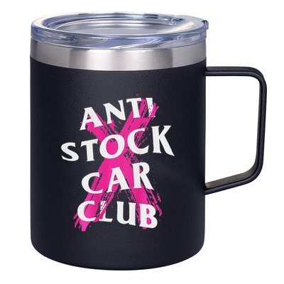 Jdm Goods Anti Stock Car Club Canceled Logo 12oz Stainless Steel Coffee Mug