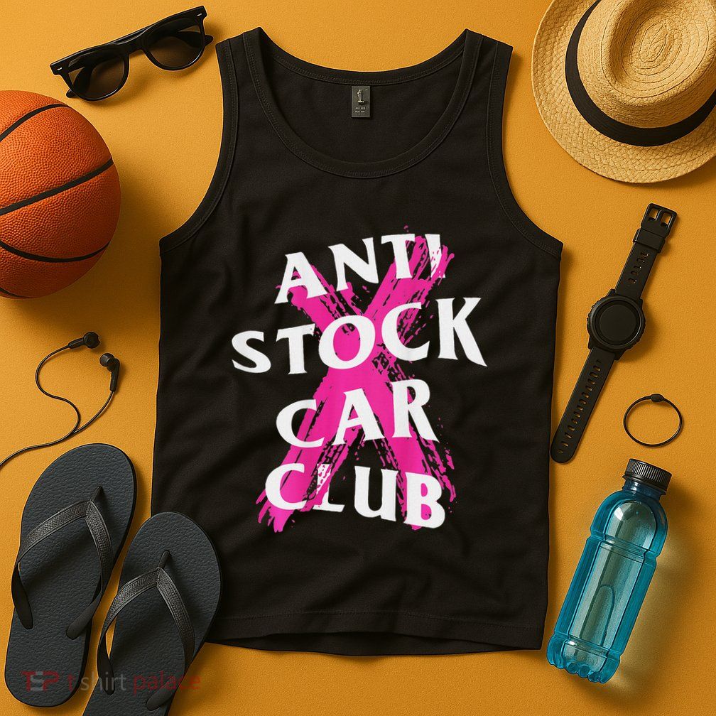 Jdm Goods Anti Stock Car Club Canceled Logo Tank Top