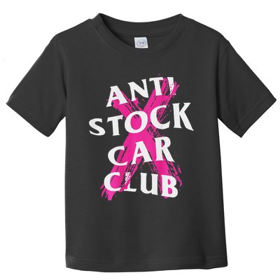 Jdm Goods Anti Stock Car Club Canceled Logo Toddler T-Shirt