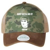 Just Go And Do It Nephi Funny Mormon Lds Missionary Gift Legacy Tie Dye Trucker Hat