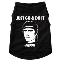 Just Go And Do It Nephi Funny Mormon Lds Missionary Gift Doggie Tank