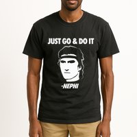 Just Go And Do It Nephi Funny Mormon Lds Missionary Gift Tall T-Shirt