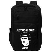 Just Go And Do It Nephi Funny Mormon Lds Missionary Gift Impact Tech Backpack