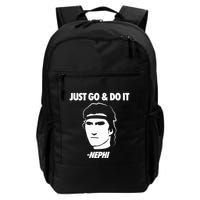 Just Go And Do It Nephi Funny Mormon Lds Missionary Gift Backpack