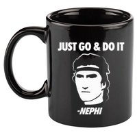 Just Go And Do It Nephi Funny Mormon Lds Missionary Gift 11oz C Handle Ceramic Mug