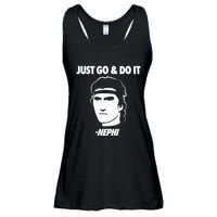 Just Go And Do It Nephi Funny Mormon Lds Missionary Gift Ladies Essential Flowy Tank