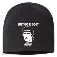 Just Go And Do It Nephi Funny Mormon Lds Missionary Gift Sustainable Beanie