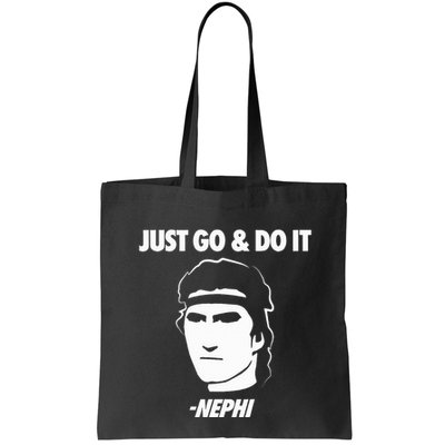 Just Go And Do It Nephi Funny Mormon Lds Missionary Gift Bag