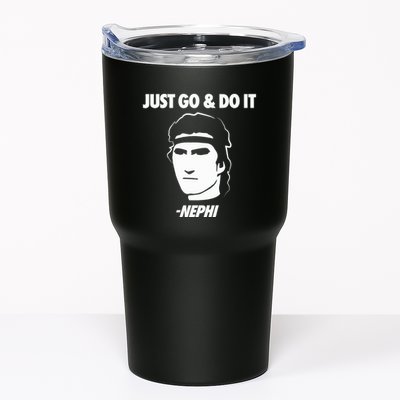 Just Go And Do It Nephi Funny Mormon Lds Missionary Gift Tumbler