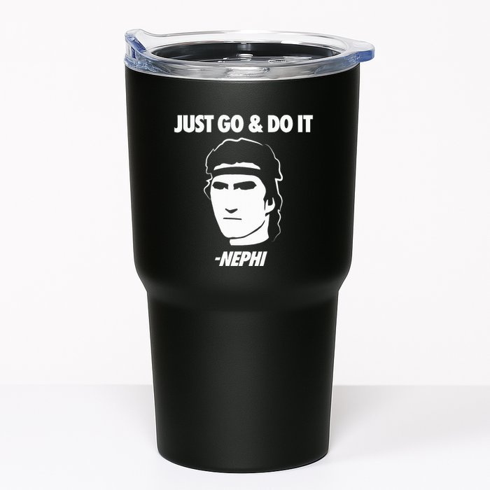 Just Go And Do It Nephi Funny Mormon Lds Missionary Gift Tumbler