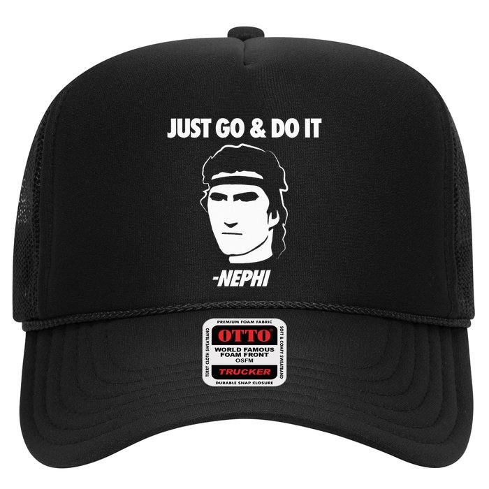 Just Go And Do It Nephi Funny Mormon Lds Missionary Gift Hat