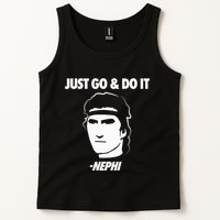 Just Go And Do It Nephi Funny Mormon Lds Missionary Gift Tank Top