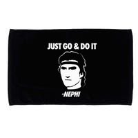 Just Go And Do It Nephi Funny Mormon Lds Missionary Gift Microfiber Hand Towel