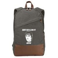 Just Go And Do It Nephi Funny Mormon Lds Missionary Gift Cotton Canvas Backpack