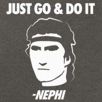 Just Go And Do It Nephi Funny Mormon Lds Missionary Gift Cotton Canvas Backpack
