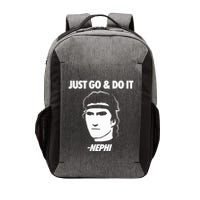 Just Go And Do It Nephi Funny Mormon Lds Missionary Gift Vector Backpack