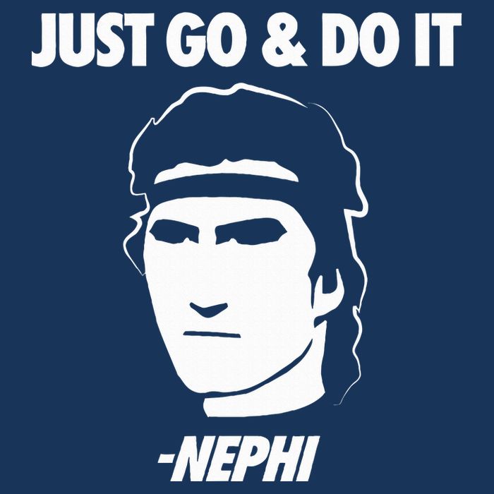 Just Go And Do It Nephi Funny Mormon Lds Missionary Gift Infant Baby Jersey Bodysuit