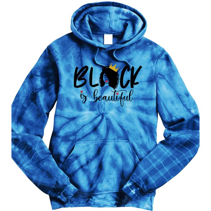 Juneteenth Gift Black Is Beautiful Cool Gift Tie Dye Hoodie