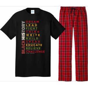 Juneteenth Gift Black Queen Afro Melanin Black History Cool Gift Pajama Set