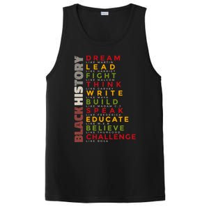 Juneteenth Gift Black Queen Afro Melanin Black History Cool Gift PosiCharge Competitor Tank