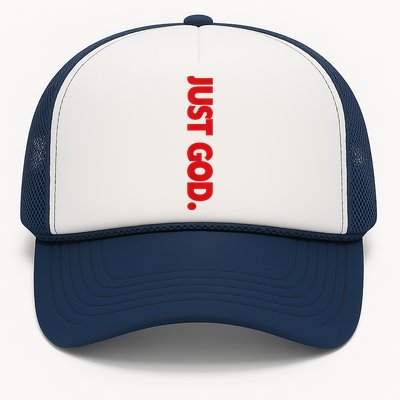 Just God Bible Verse Religious Trucker Hat