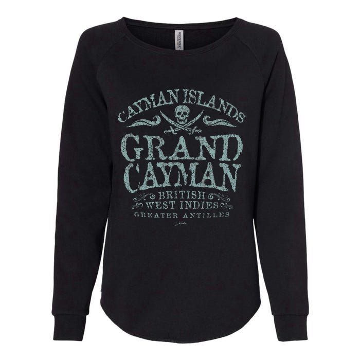 Jcombs Grand Cayman Cayman Islands Pirate Womens California Wash Sweatshirt