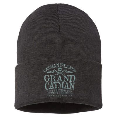 Jcombs Grand Cayman Cayman Islands Pirate Sustainable Knit Beanie