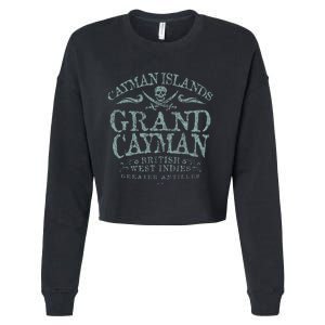 Jcombs Grand Cayman Cayman Islands Pirate Cropped Pullover Crew