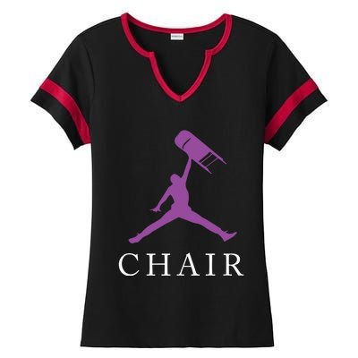 Juju Gotti Chair Ladies Halftime Notch Neck Tee