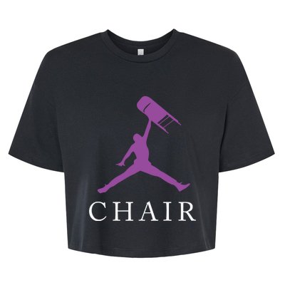 Juju Gotti Chair Bella+Canvas Jersey Crop Tee