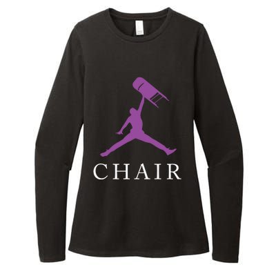 Juju Gotti Chair Womens CVC Long Sleeve Shirt