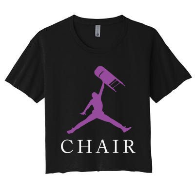 Juju Gotti Chair Women's Crop Top Tee