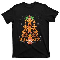 Jolly Gingerbread Christmas Tree Gingerbread Decor T-Shirt