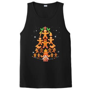 Jolly Gingerbread Christmas Tree Gingerbread Decor PosiCharge Competitor Tank