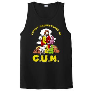 Jesus God Christ Understands Me Cum PosiCharge Competitor Tank