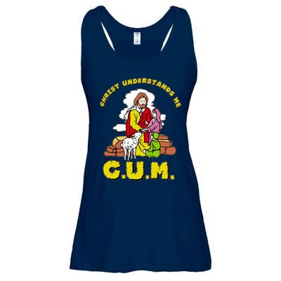 Jesus God Christ Understands Me Cum Ladies Essential Flowy Tank