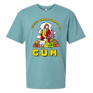 Jesus God Christ Understands Me Cum Sueded Cloud Jersey T-Shirt