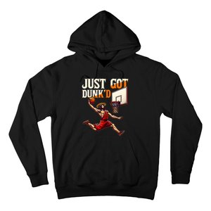 Just Got Dunked Jesus Dunking Baptism Hoodie