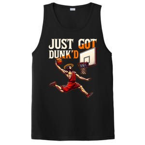 Just Got Dunked Jesus Dunking Baptism PosiCharge Competitor Tank