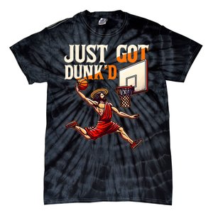 Just Got Dunked Jesus Dunking Baptism Tie-Dye T-Shirt