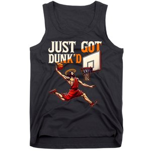 Just Got Dunked Jesus Dunking Baptism Tank Top