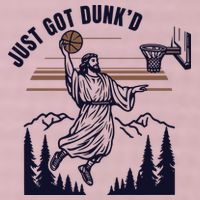 Just Got Dunked Funny Baptism 25L Jumbo Tote