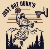 Just Got Dunked Funny Baptism Zip Tote Bag
