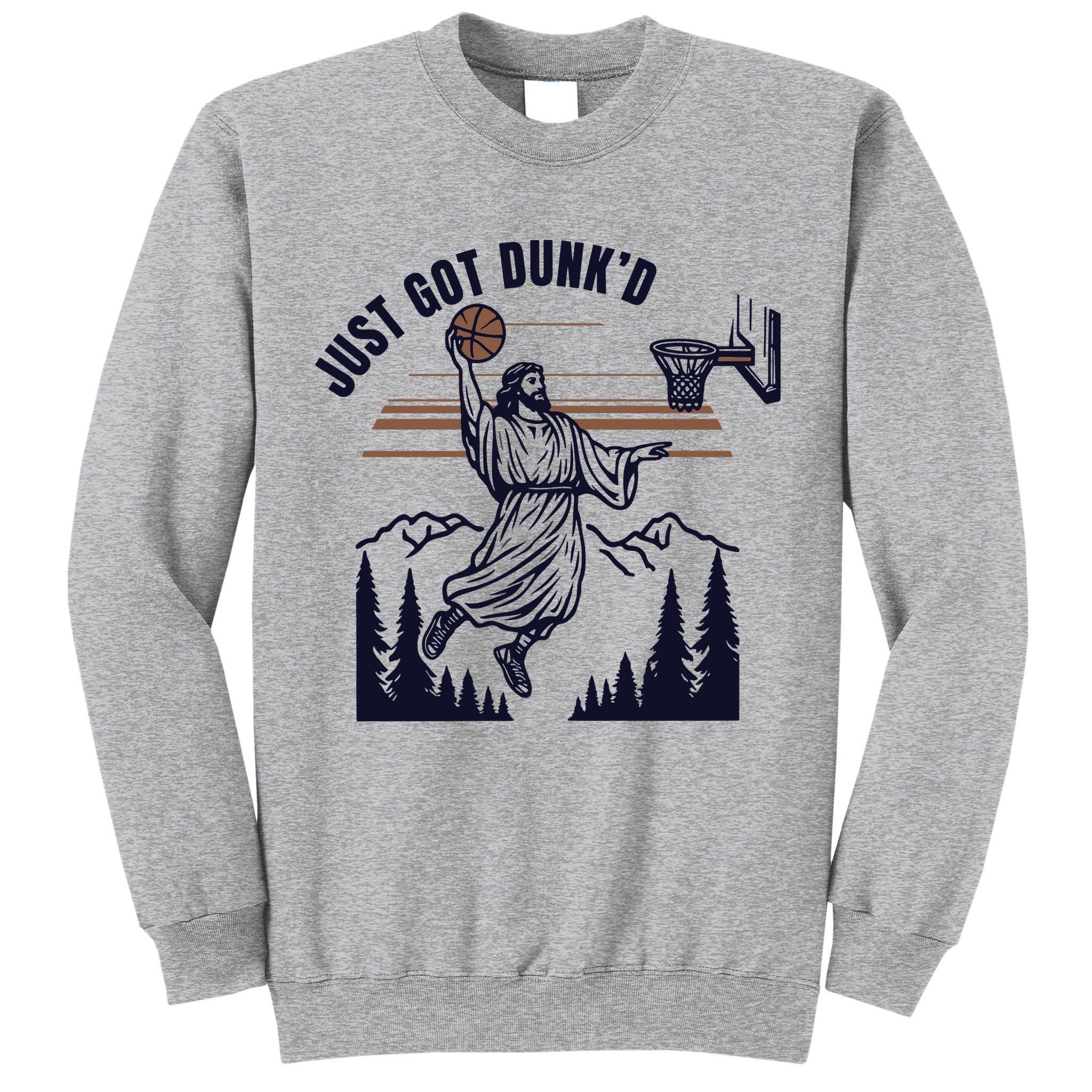 Just Got Dunked Funny Baptism Tall Sweatshirt