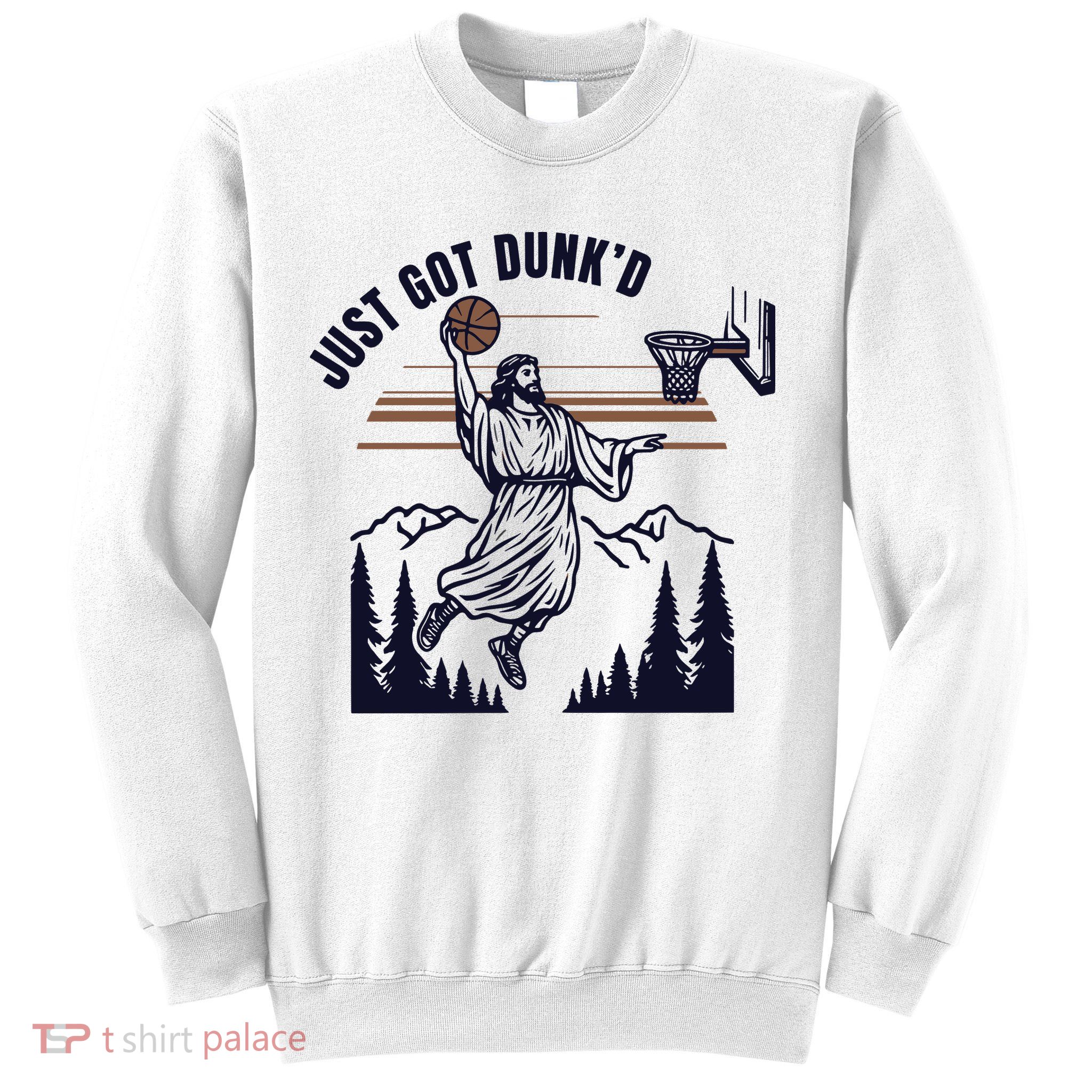 Just Got Dunked Funny Baptism Sweatshirt