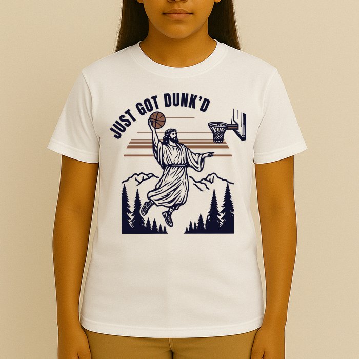 Just Got Dunked Funny Baptism T-Shirt