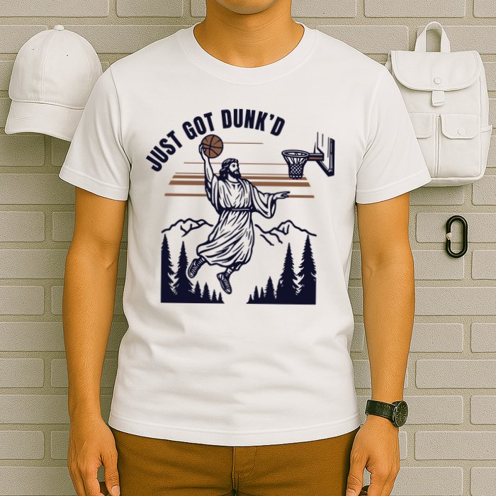 Just Got Dunked Funny Baptism T-Shirt