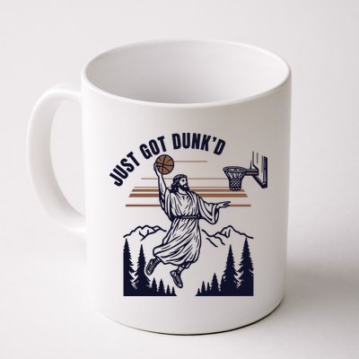 Just Got Dunked Funny Baptism Mug