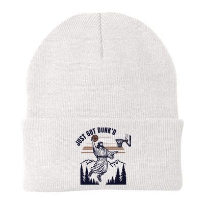 Just Got Dunked Funny Baptism Beanie